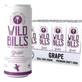 Wild Bill's Grape Soda Classic Craft Soda 12 Pack - Nostalgic Flavor