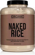 Naked Rice Organic Brown Rice Protein Powder - 5Lb Bulk