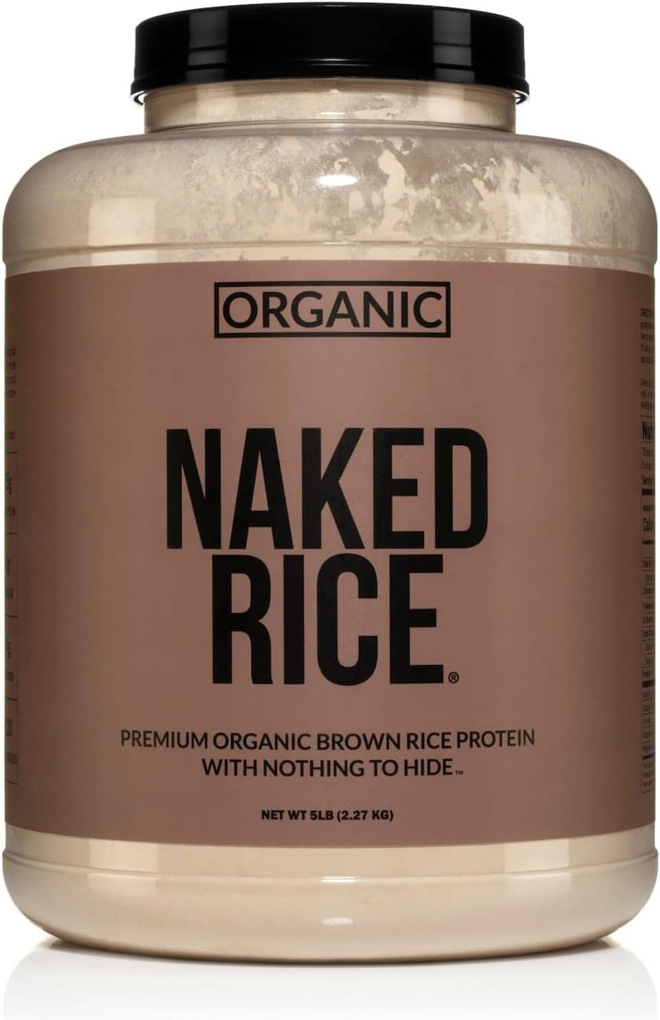 Naked Rice Organic Brown Rice Protein Powder - Vegan Protein