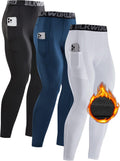 Compression Pants Baselayer Tights for Men - Performance Gym Leggings