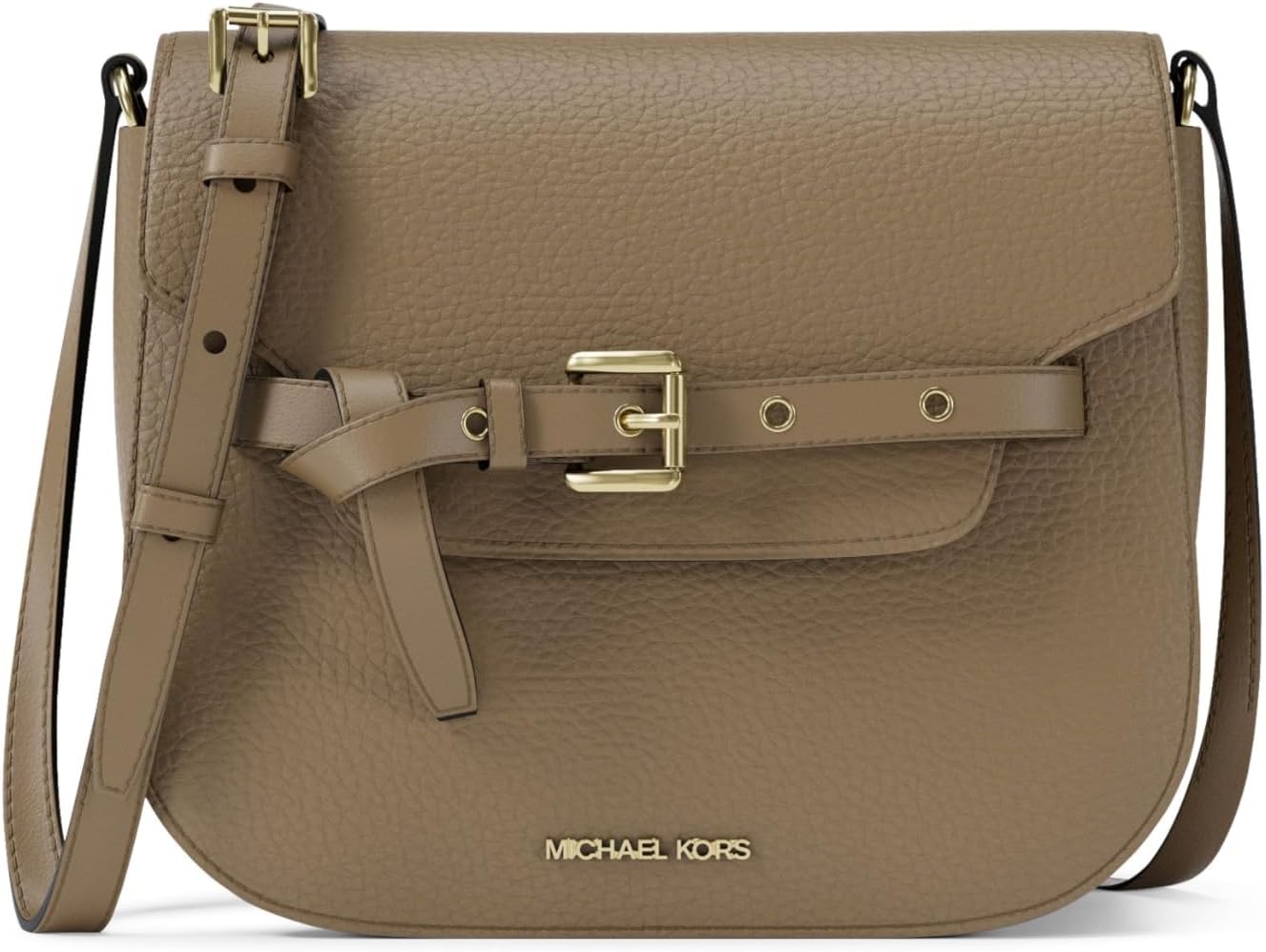 Michael Kors Emilia Small Saddle Crossbody Bag for Stylish Women