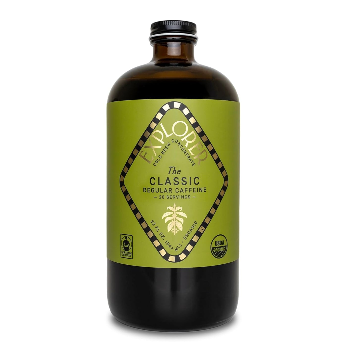 Explorer Cold Brew Organic Liquid Coffee Concentrate for All