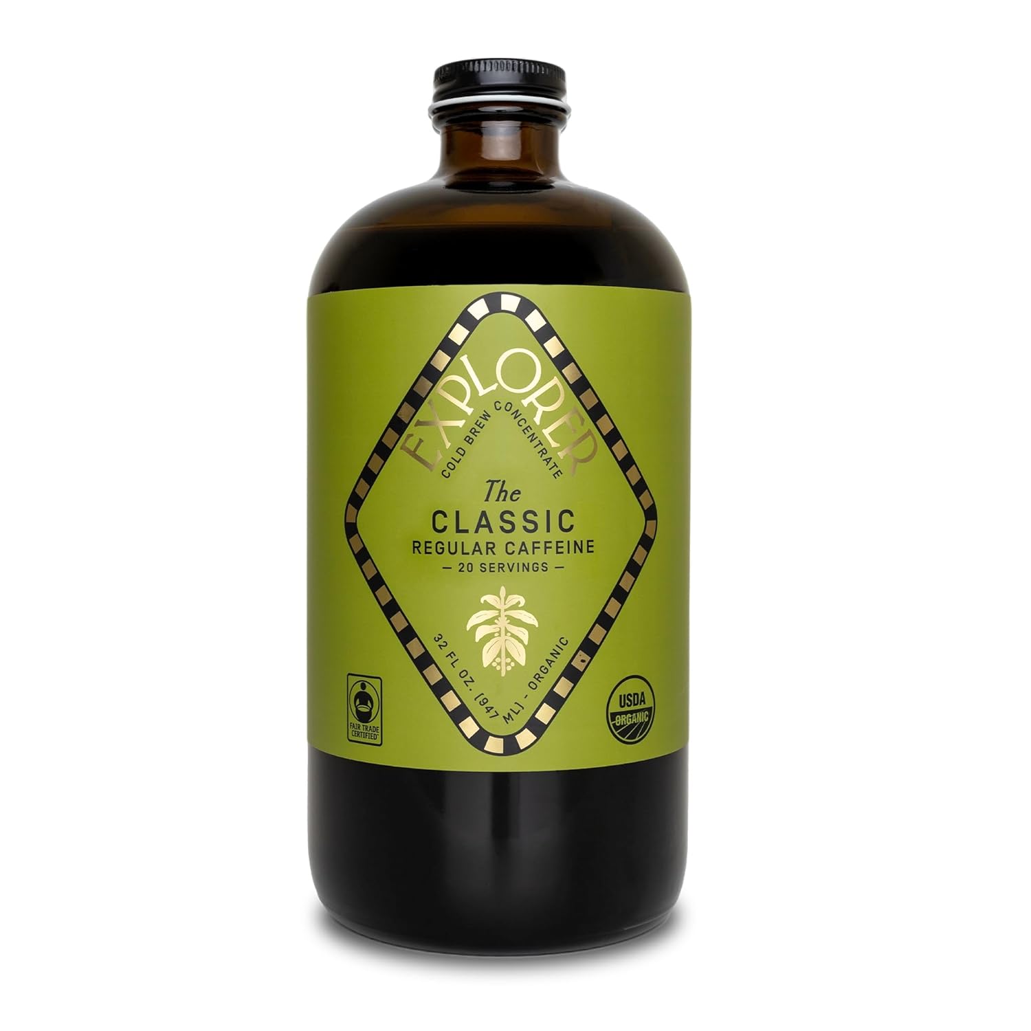 Explorer Cold Brew Organic Liquid Coffee Concentrate for All