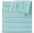 Full Flat Sheet 6 Pack - Soft Brushed Microfiber Full Flat Sheets