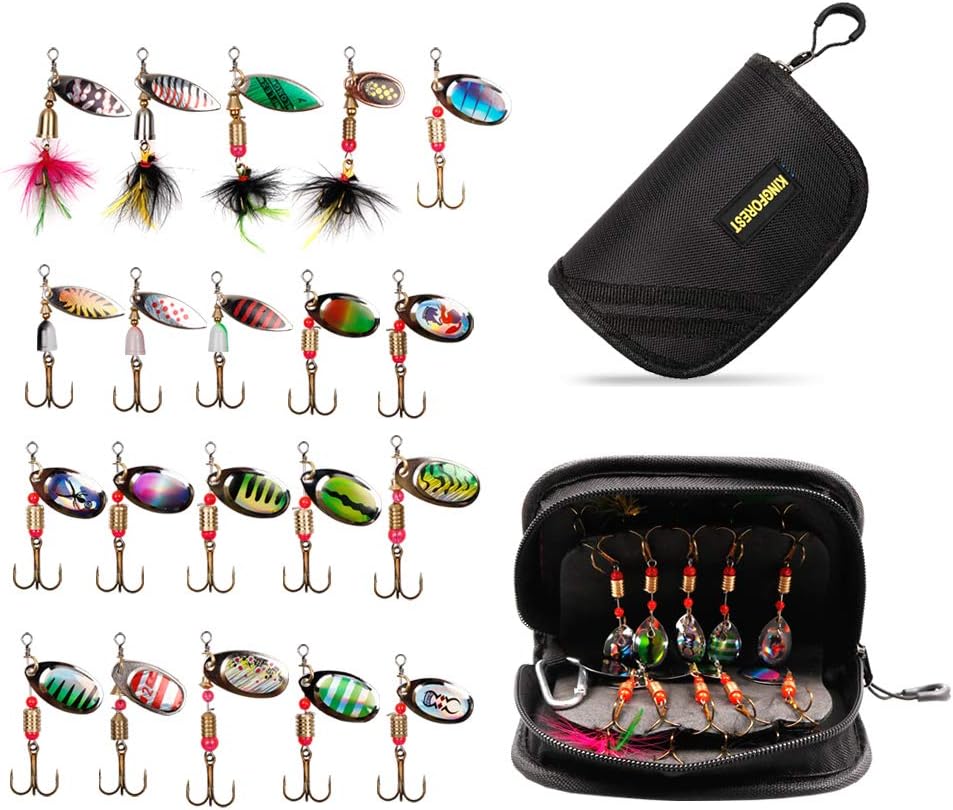 Premium Spinnerbaits - Your Go-To Kit for Big Catches!