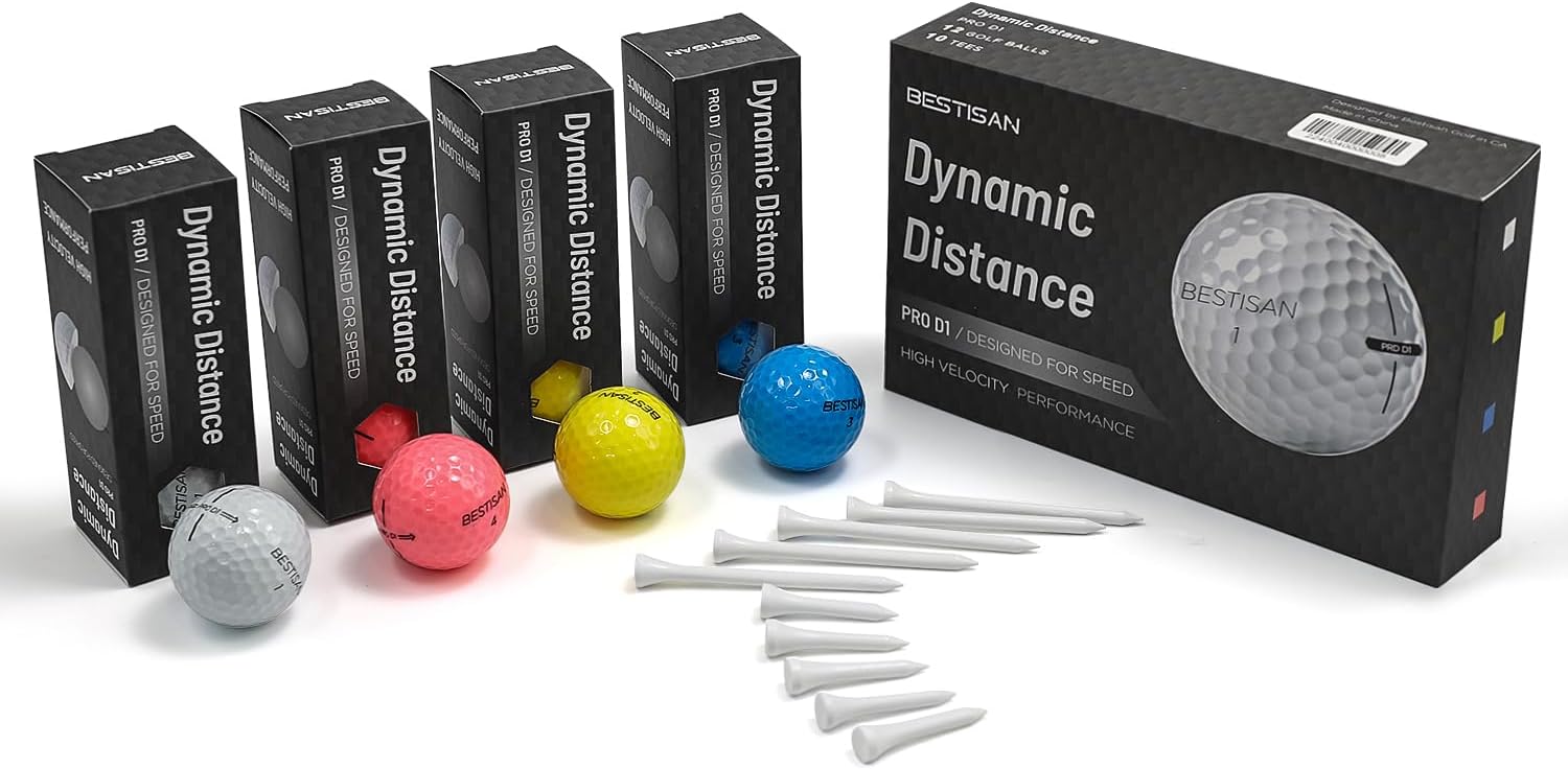 Max Distance Golf Balls Set - Wowtron