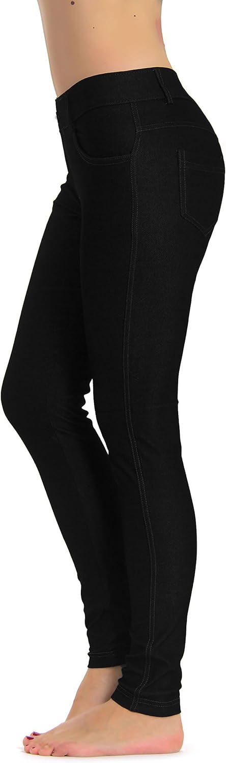 Prolific Health Women's Jean Look Jeggings for All-Day Comfort