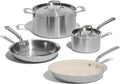 Professional Grade 6 Pc Stainless Steel Cookware Set - Crafted in Italy