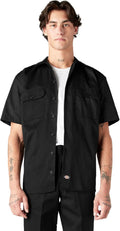 Dickies Mens Short Sleeve Work Shirt for Daily Wear and Style