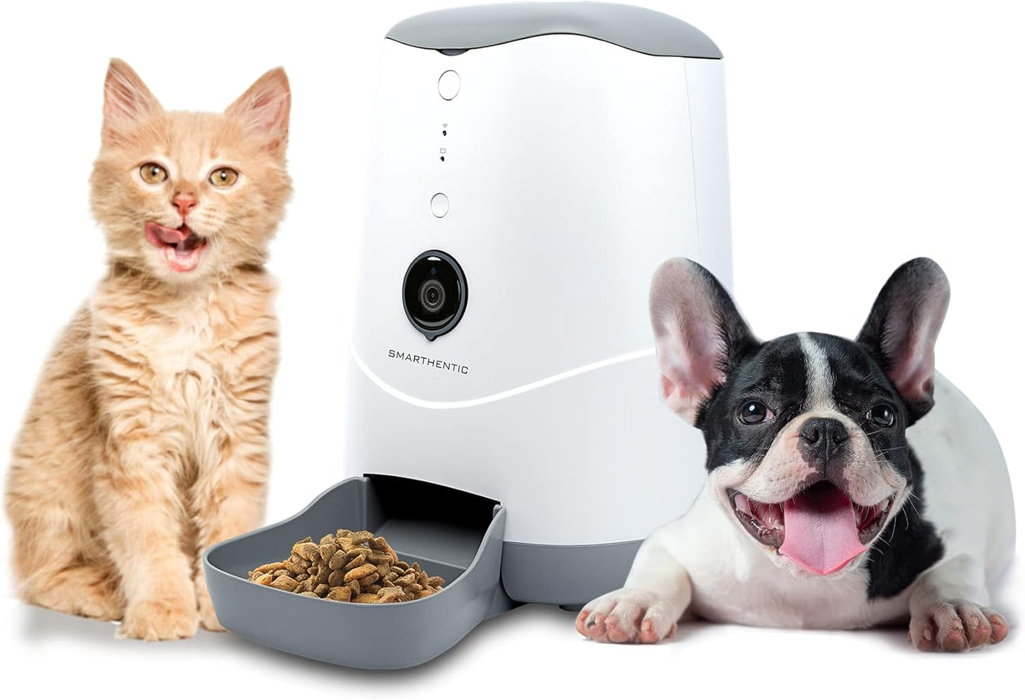 Smarthentic Automatic Pet Feeder with HD Camera