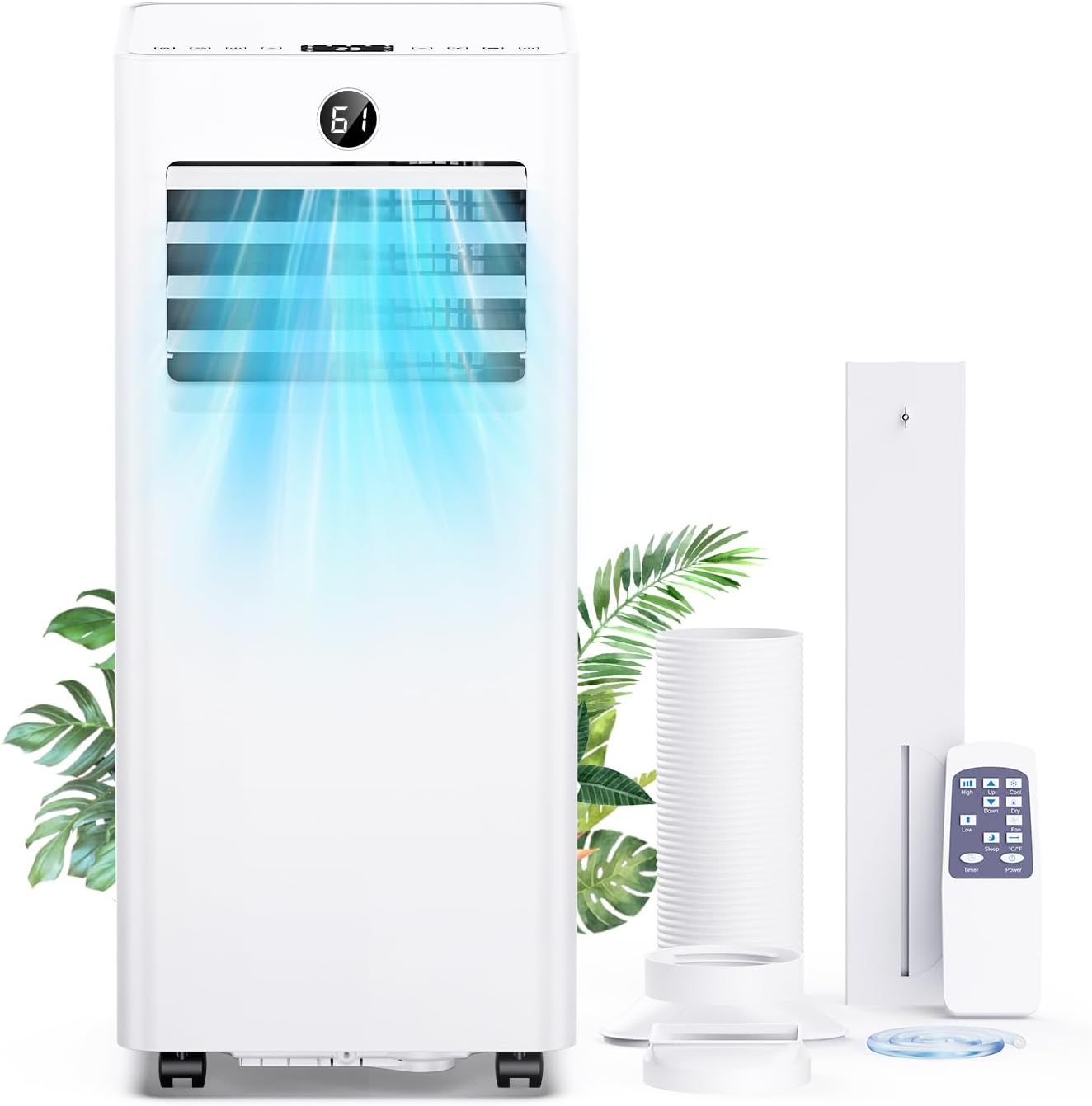 Portable Air Conditioners 8,000 BTU - 4-in-1 Cooling Unit