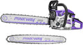 2-cycle 63CC Chainsaw 20ft Bar - Powerful Gas Cordless Petrol Saw