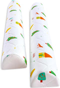 2-Pack Premium Foam Bed Bumpers for Toddler - Non-Slip Bed Rails