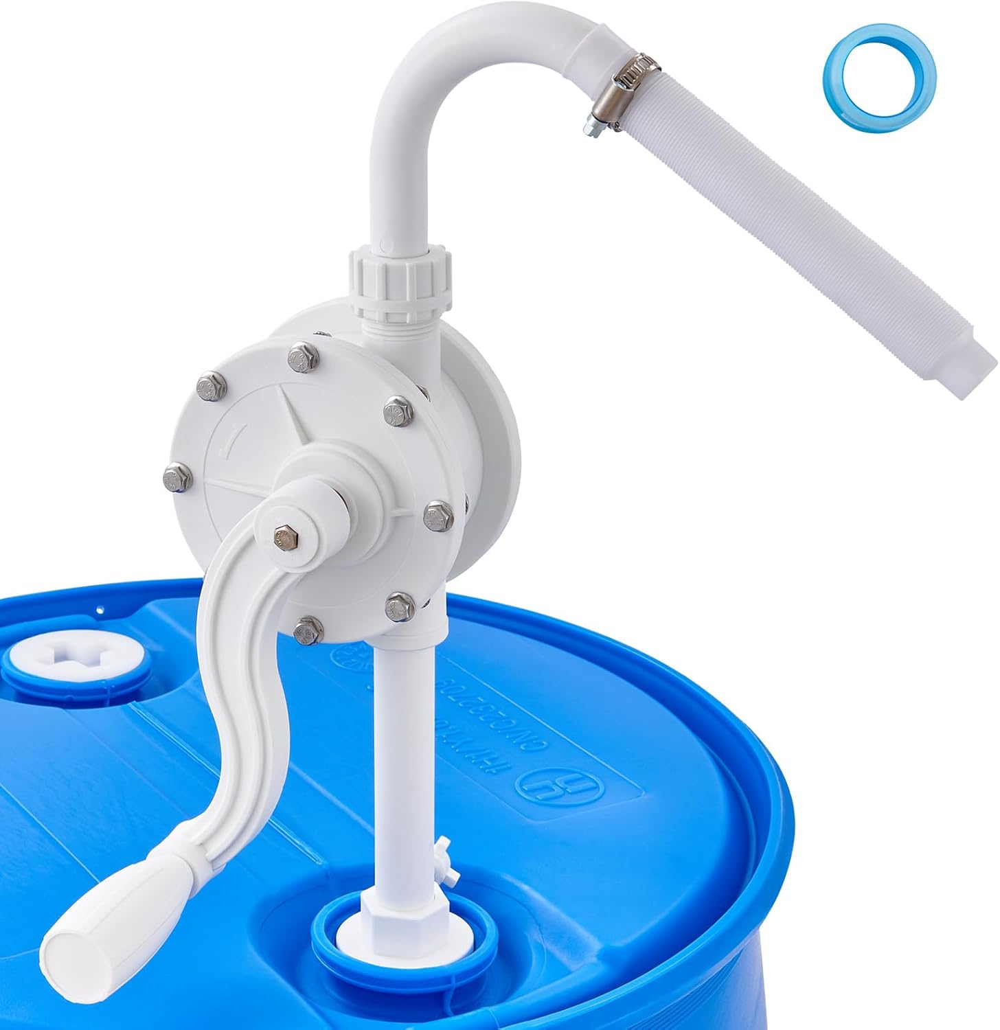 VEVOR Drum Pump for Fast Liquid Transfer, 6.5 GPM Flow Rate