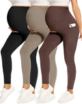 Maternity Leggings With Pockets Over The Belly - Comfortable