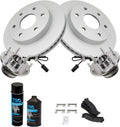 TRQ Front Brake Set for Chevrolet and Cadillac Vehicle Performance