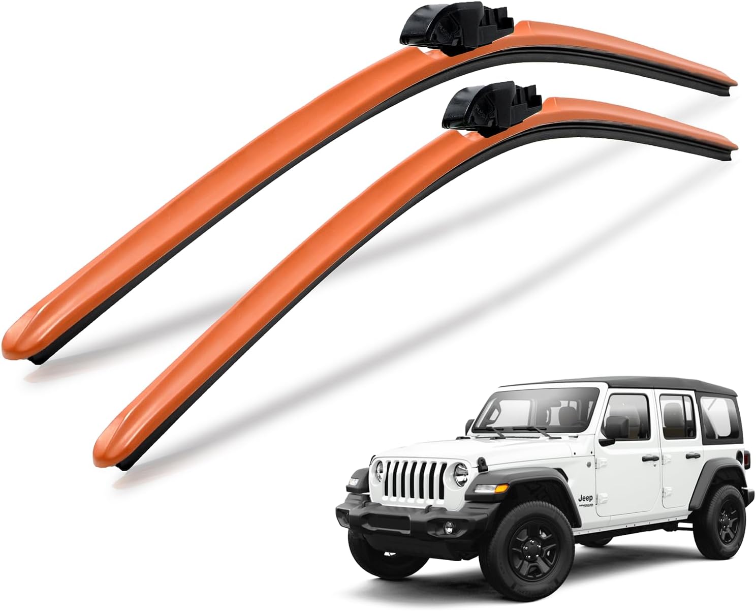 Clix Wipers for Jeep Wrangler & Gladiator - All-Weather Blades