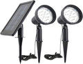 Solar Spot Lights Outdoor 2 in 1 - Adjustable Bright Flag Lights