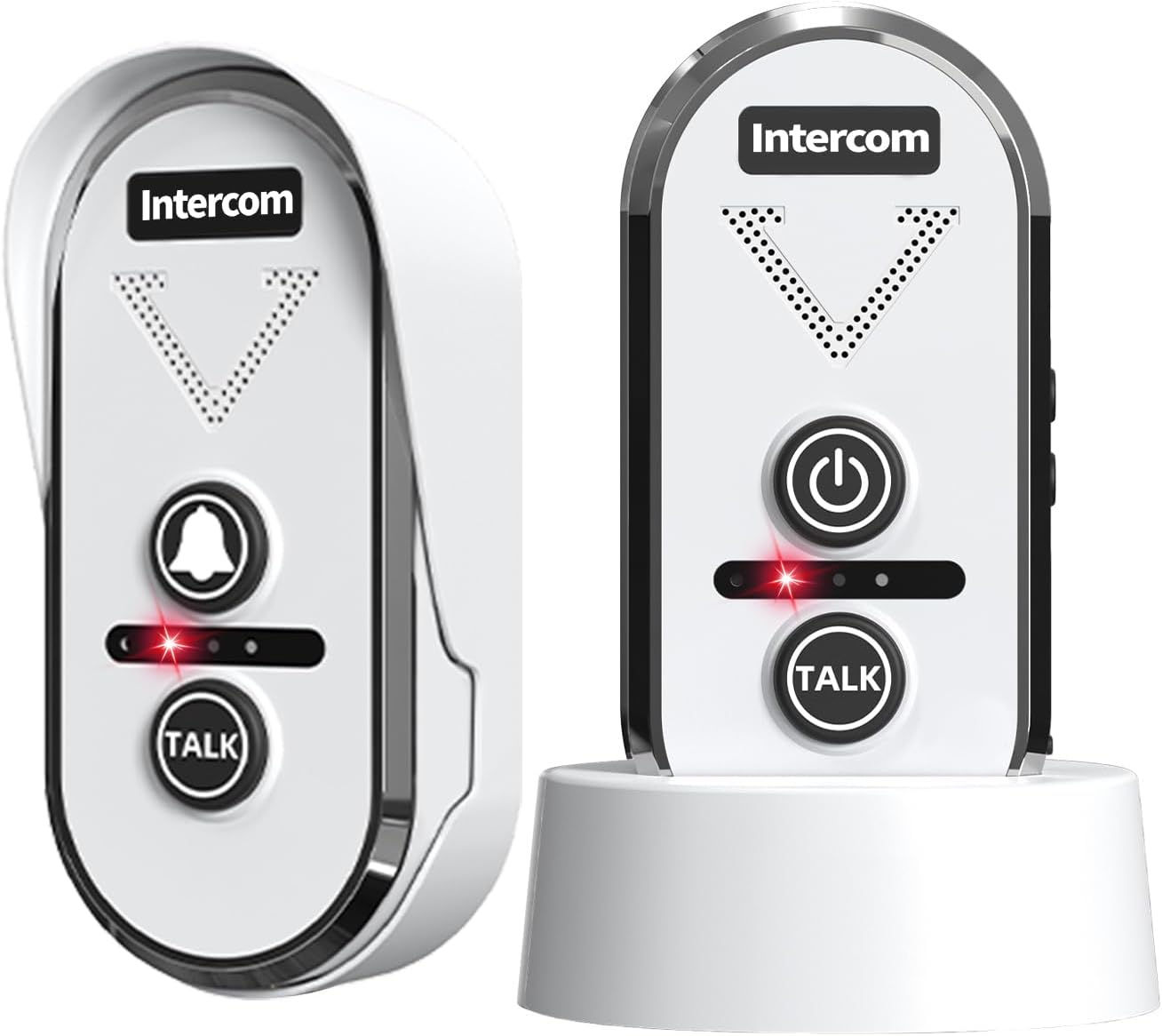 PANDAAR Wireless Doorbell Intercom: 4900ft Long Range, Two-Way Communication
