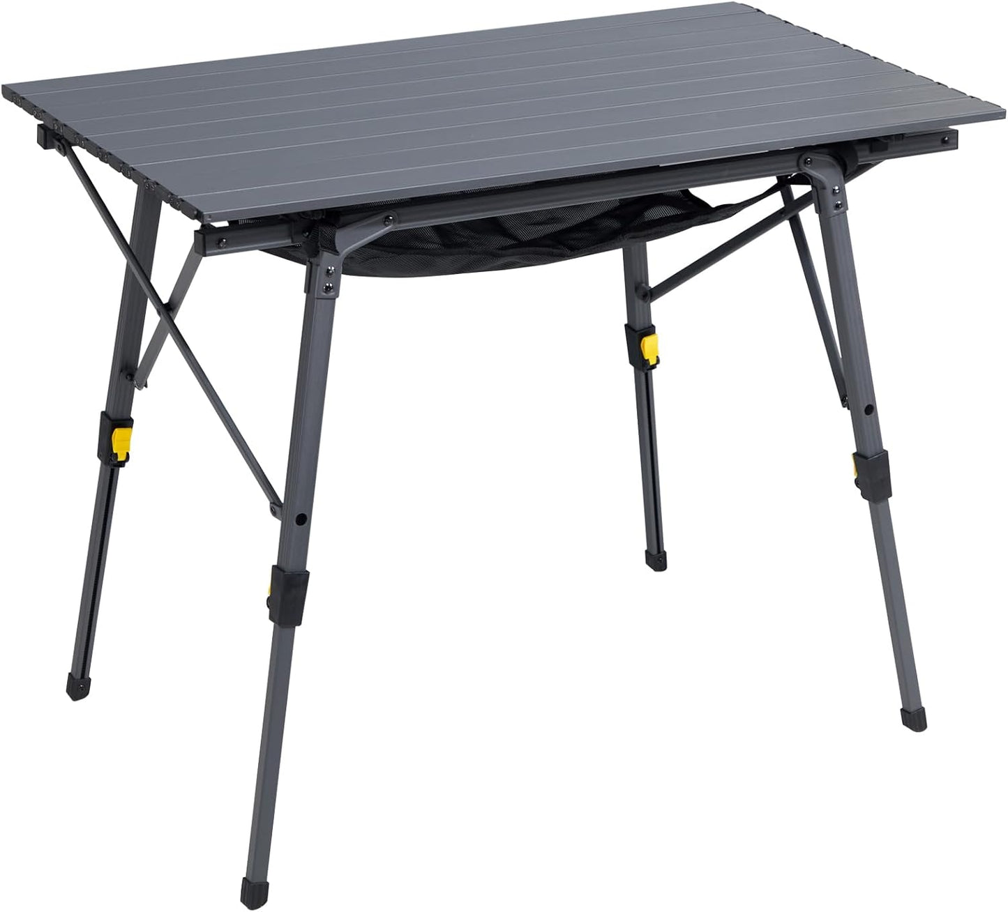 PORTAL Outdoor Folding Picnic Camping Table with Adjustable Height