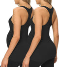 Maternity Tank Top Workout Racerback - Breathable Fit