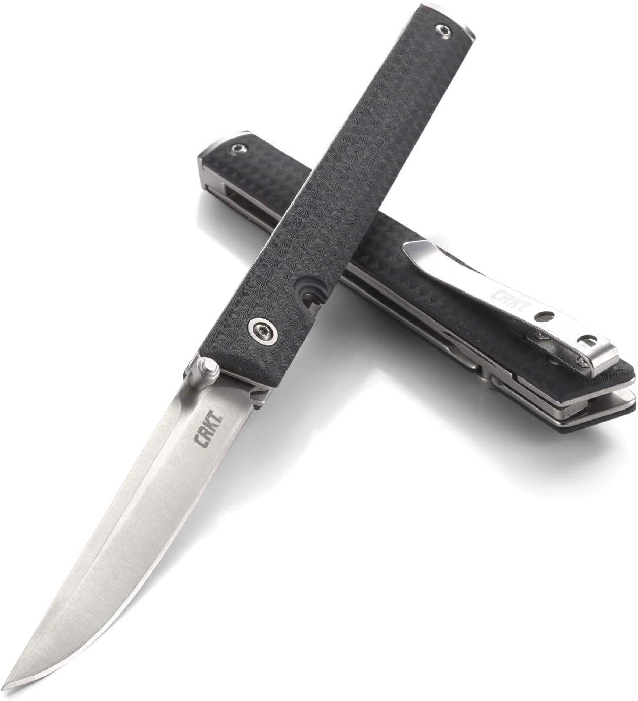CRKT CEO EDC Folding Pocket Knife: Low Profile Gentleman's Knife