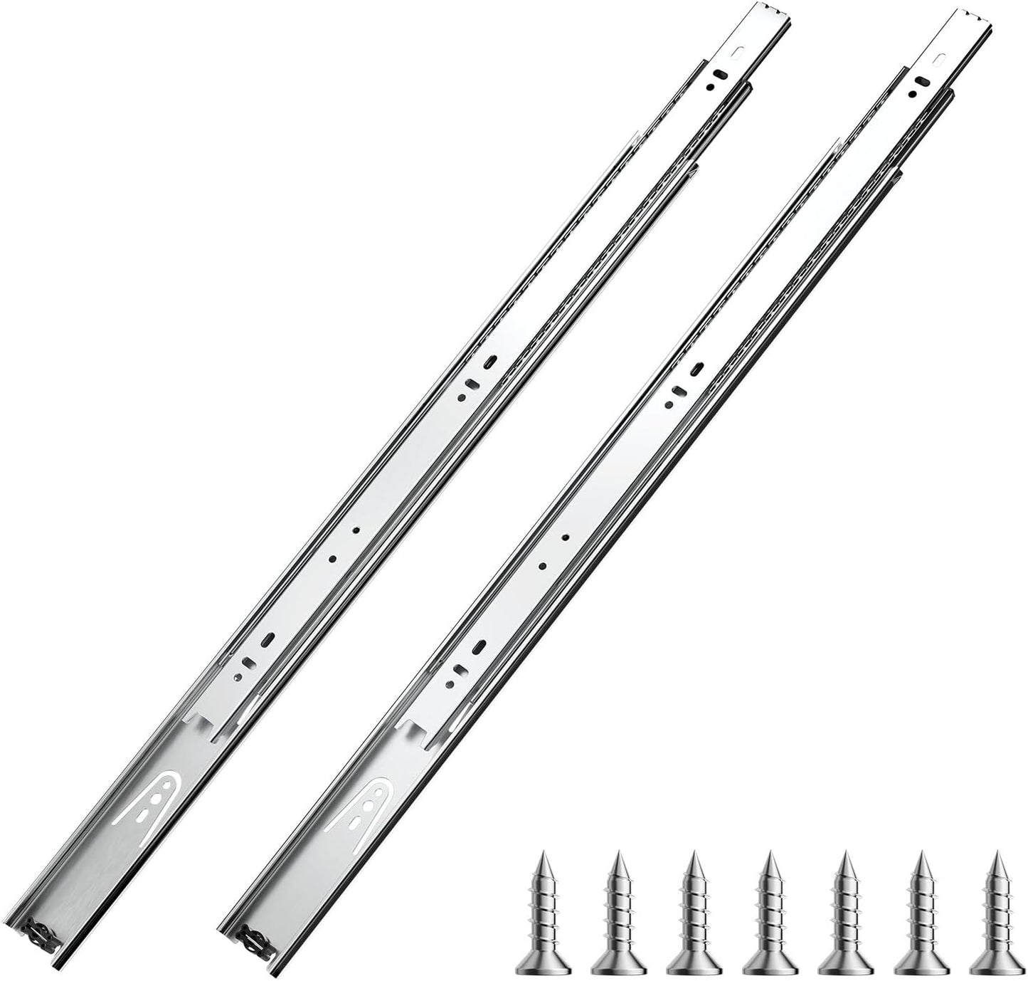 VEVOR 22 inch Drawer Slides with Full Extension Ball Bearings