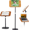 Adjustable to 67in Standing Book Stand - Hands Free Reading Podium