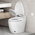 Smart Toilet with Heated Seat and Night Light - Hands-Free Comfort