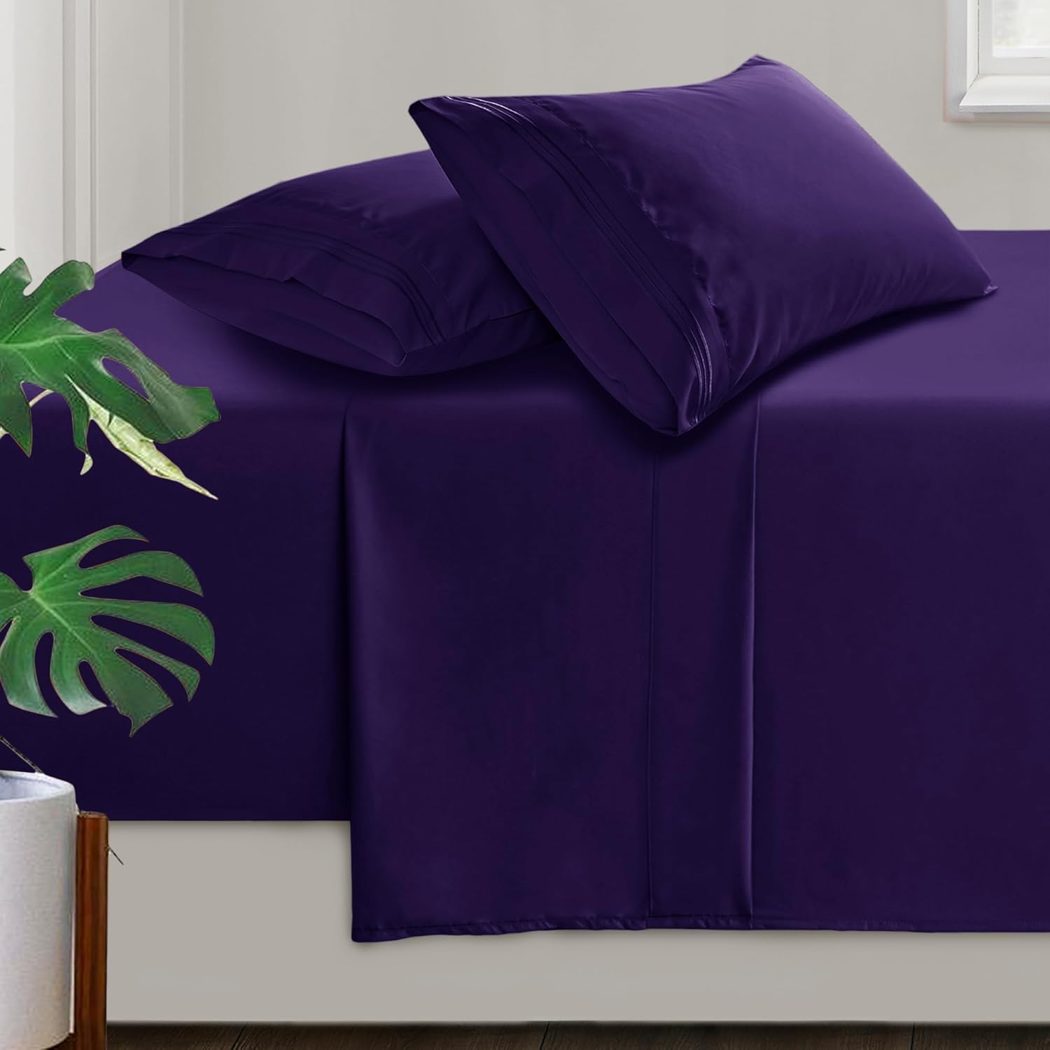 Manyshofu Extra Deep Pocket King Size Sheets for Ultimate Comfort
