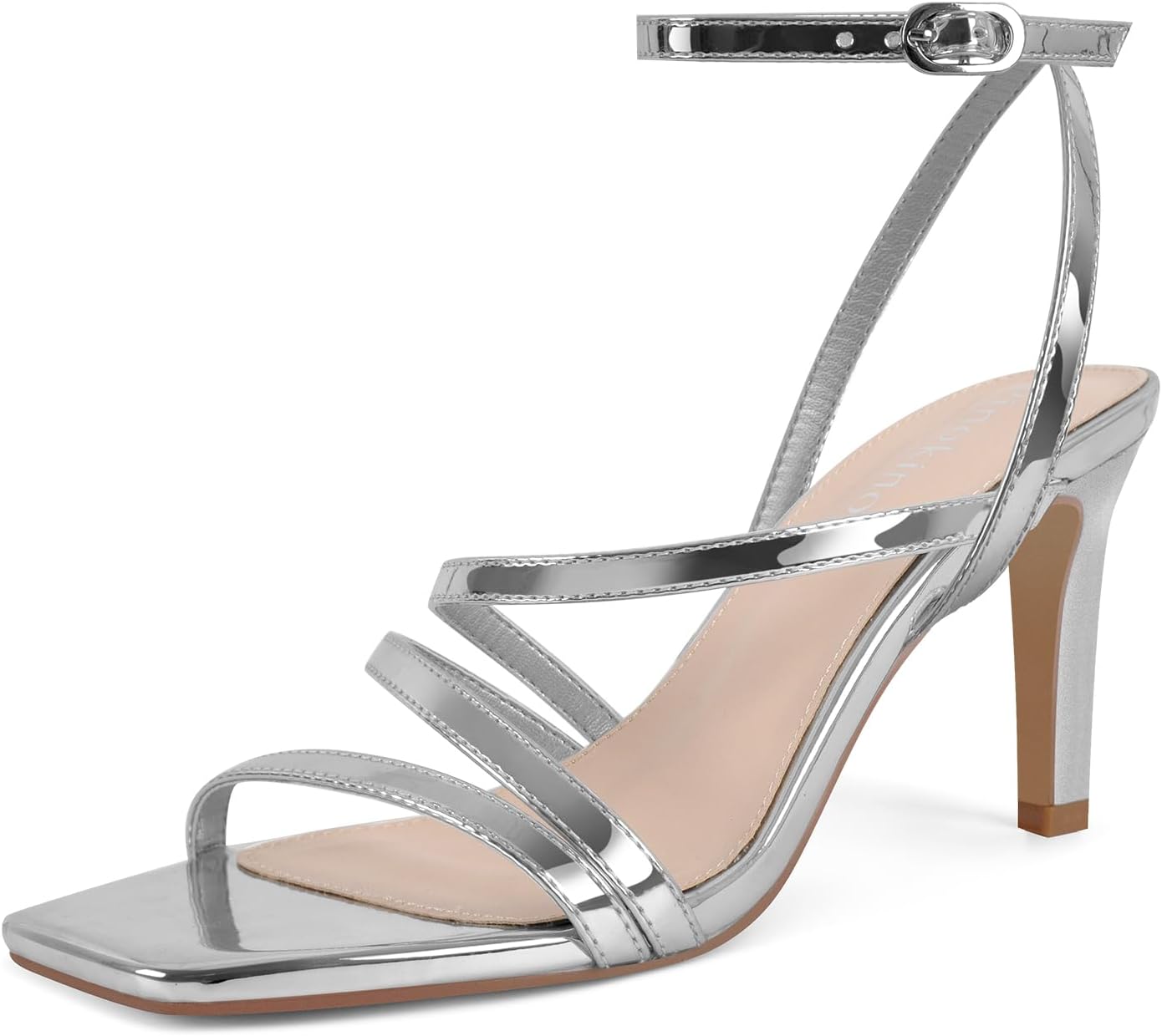 Strappy Heels for Women Comfortable Sandals for Parties and Weddings