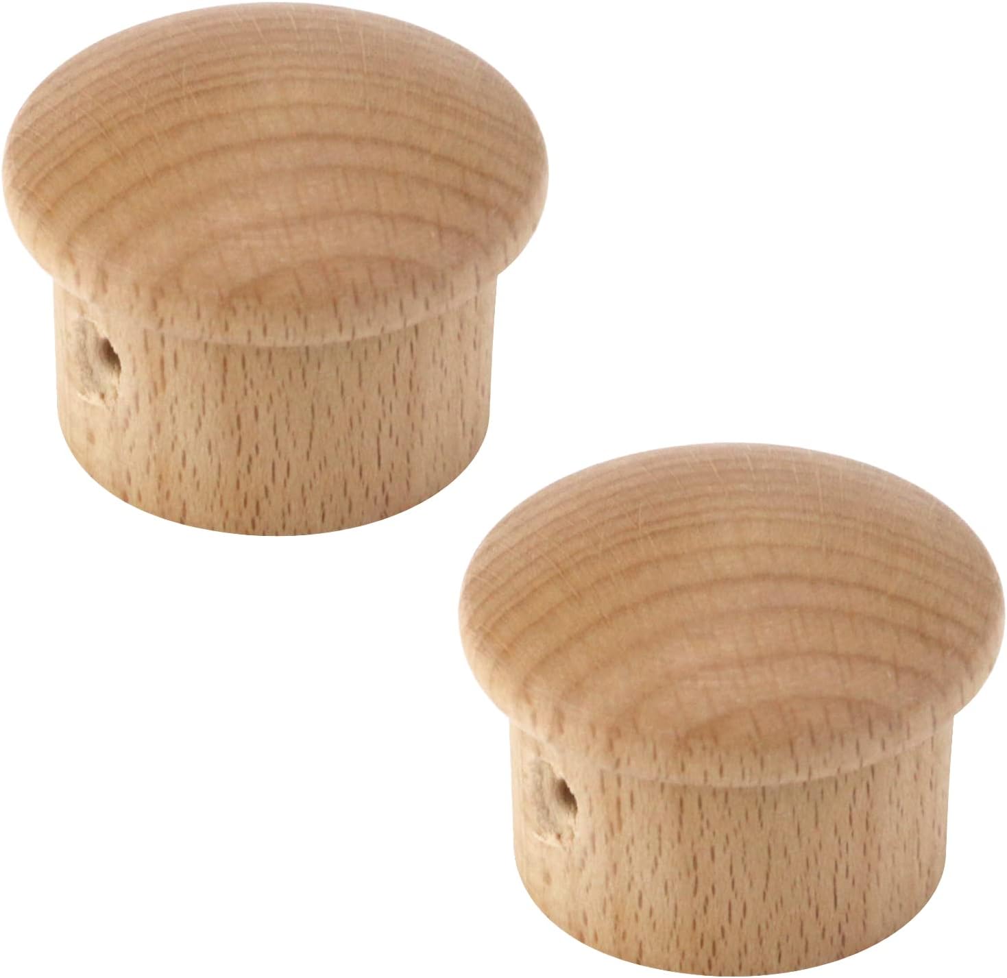 Enhance Your Decor with KUMGROT Wood Curtain Rod Finials