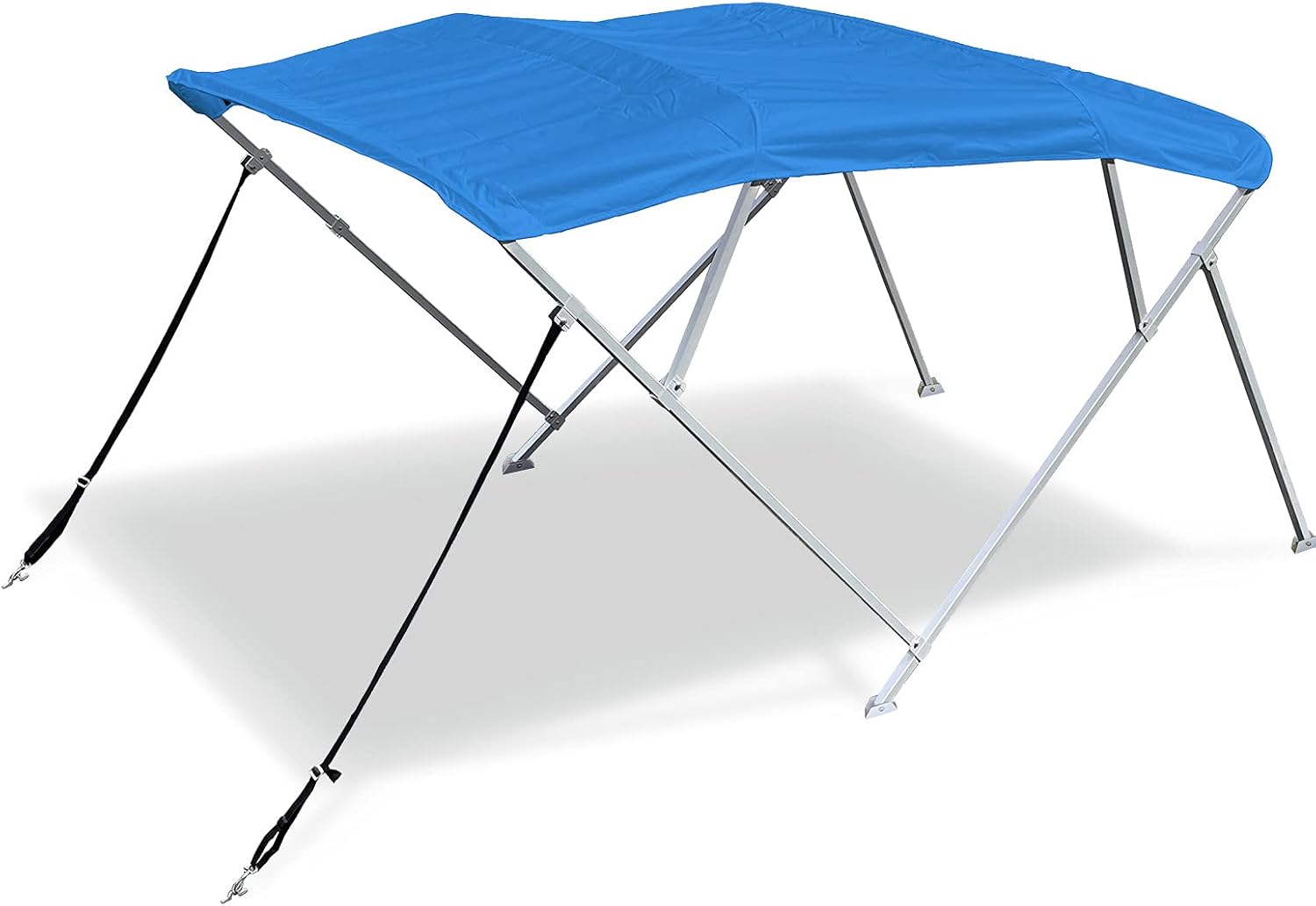 4 Bow Bimini Top Set for Boats - Durable Marine Grade Canvas