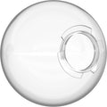 KastLite 12in Clear Acrylic Lamp Post Globe - Custom 4-5/8in Twist