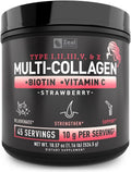 Premium Multi Collagen Peptides Protein Powder for Hair Skin Nails