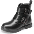 Glitter Rainbow Kids Ankle Boots with Side Zipper - Sparkly Style