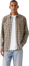 Levi's Men's Classic Western Shirt for Men - Distressed Heritage