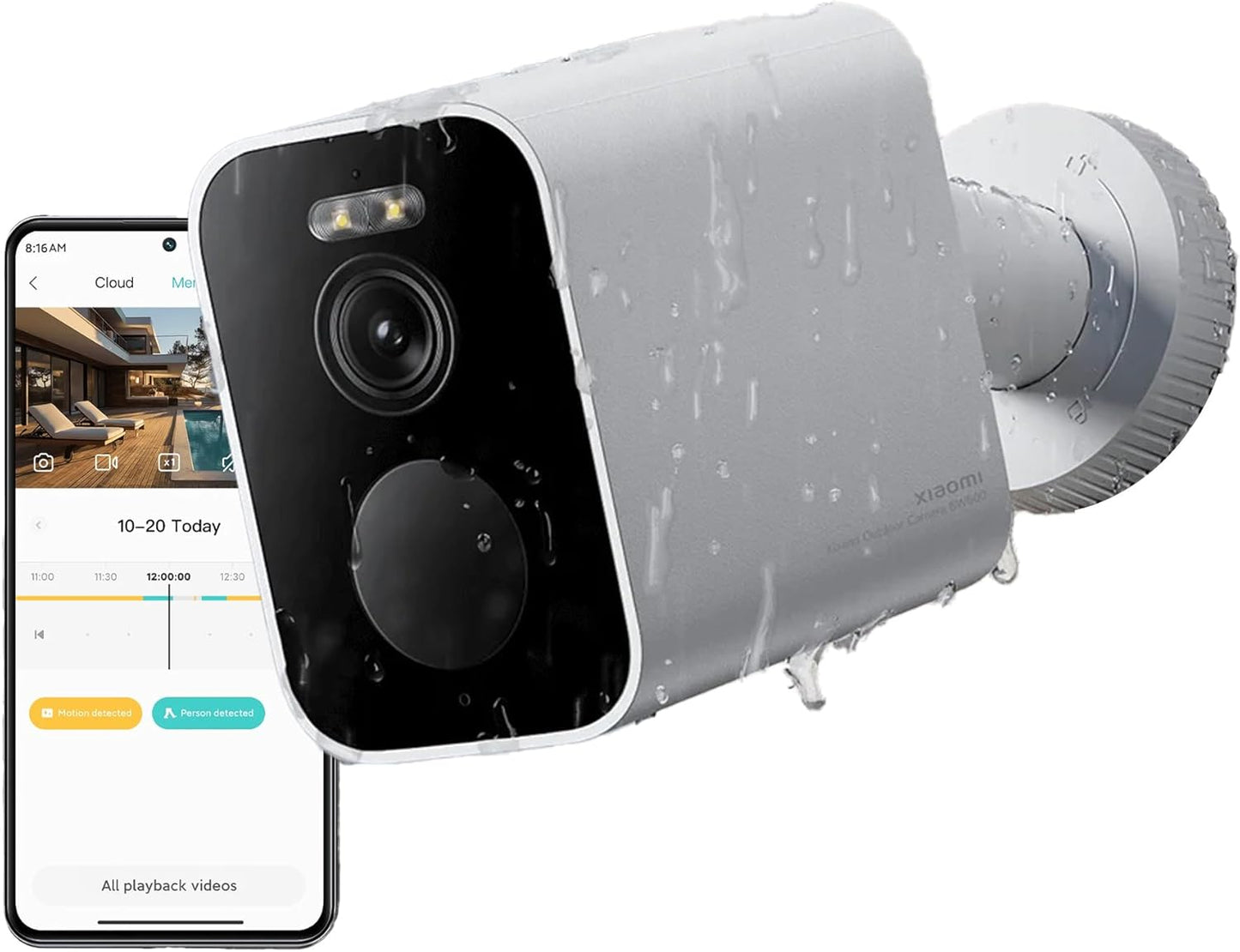 XIAOMI Outdoor Camera BW500: 2.5K Wireless Security Solution