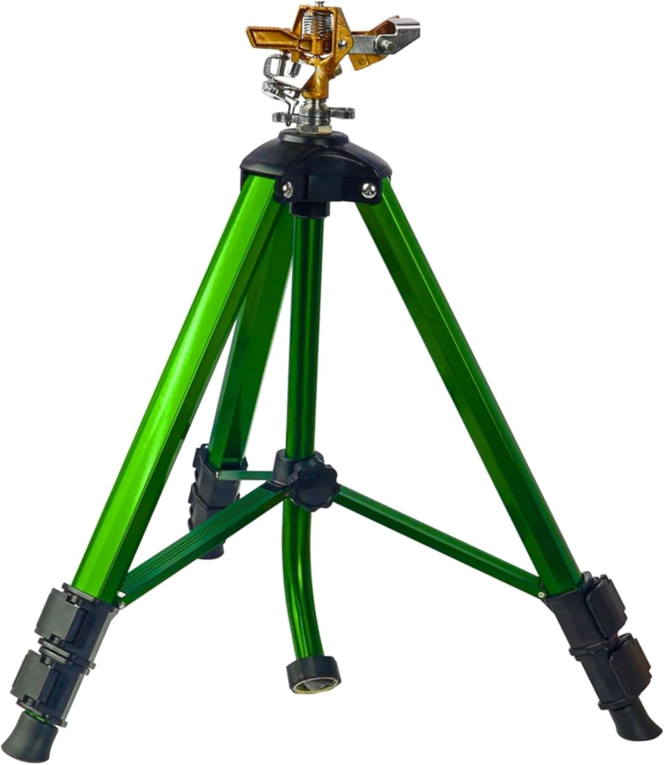 Impact Sprinkler on Tripod Base for Large Area Irrigation