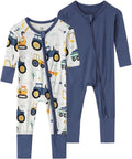 Baby Bamboo Viscose Footless Pajamas for Boys and Girls Comfort