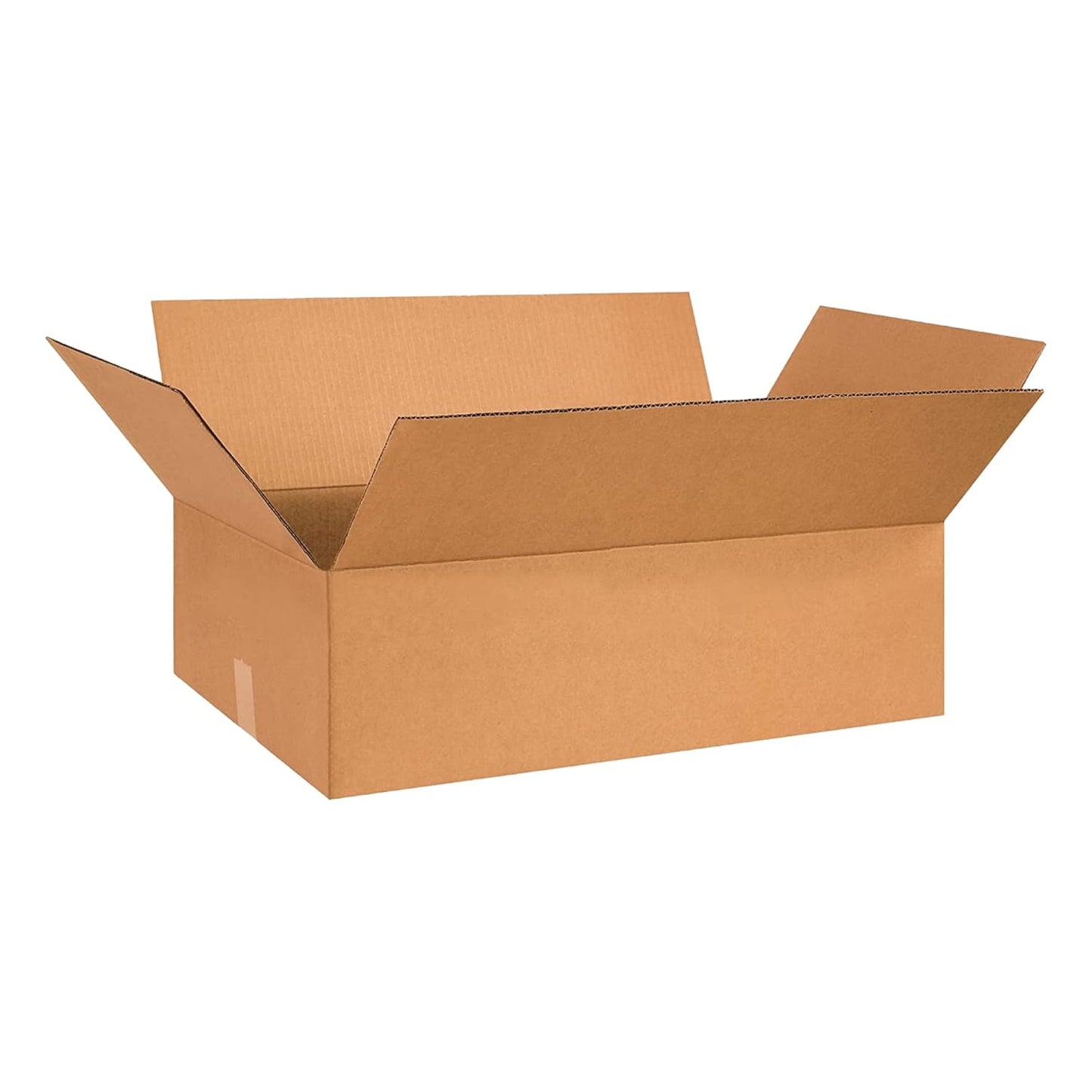 Flat Corrugated Boxes 26L x 15W x 5H for Shipping and Moving