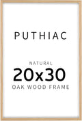 20x30 Oak Wood Picture Frame (1 Pack, Beige) - Timeless Wall Frame