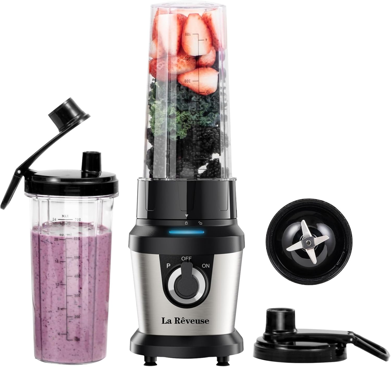 La Reveuse 400W Smoothie Blender: Blend with Ease!