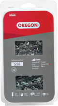 Oregon S56 AdvanceCut Chainsaw Chains 2-Pack - Low-Kickback 16in Fit