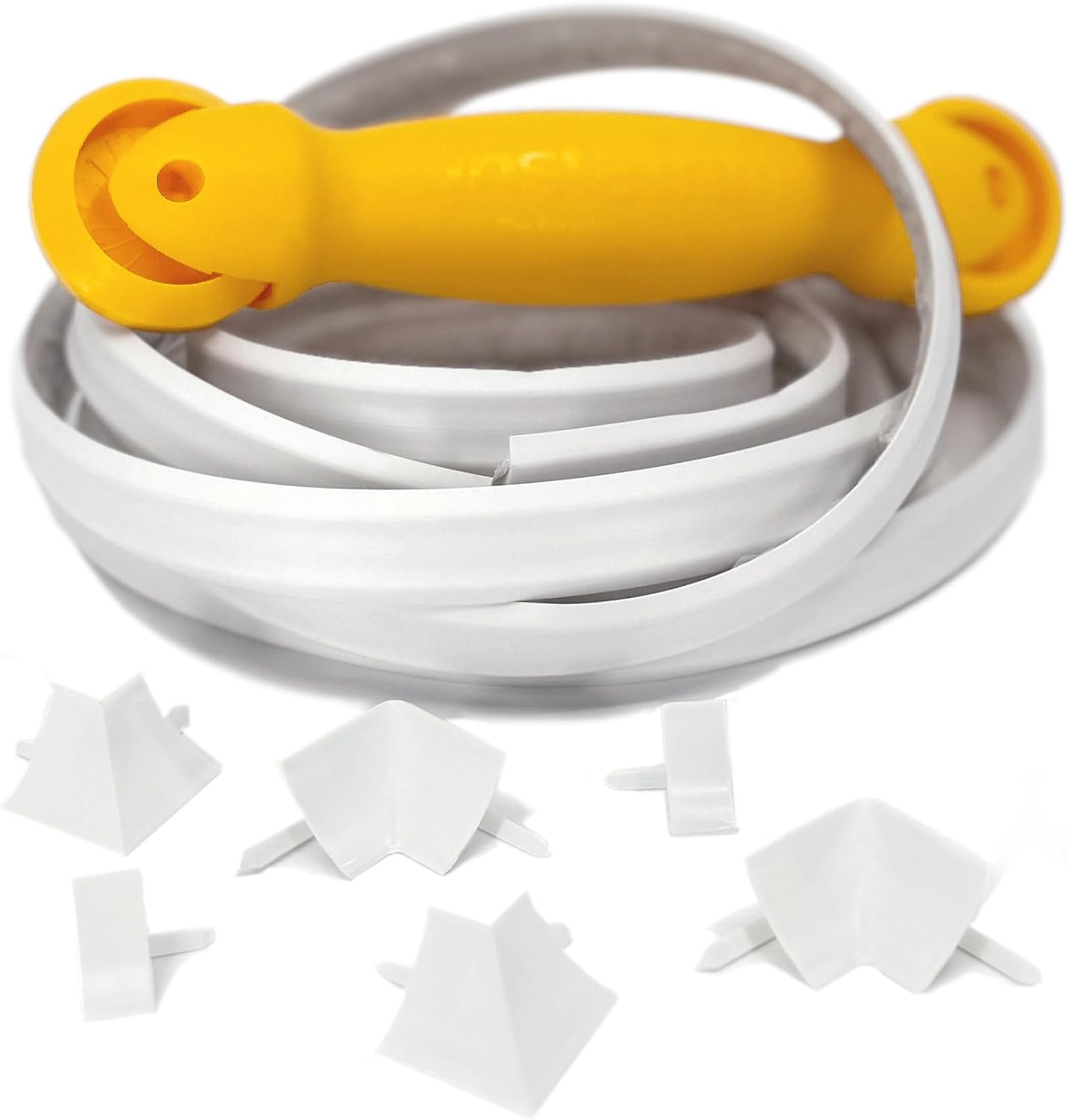 InstaTrim Flexible Self-Adhesive Trim Bundle for Easy Caulking