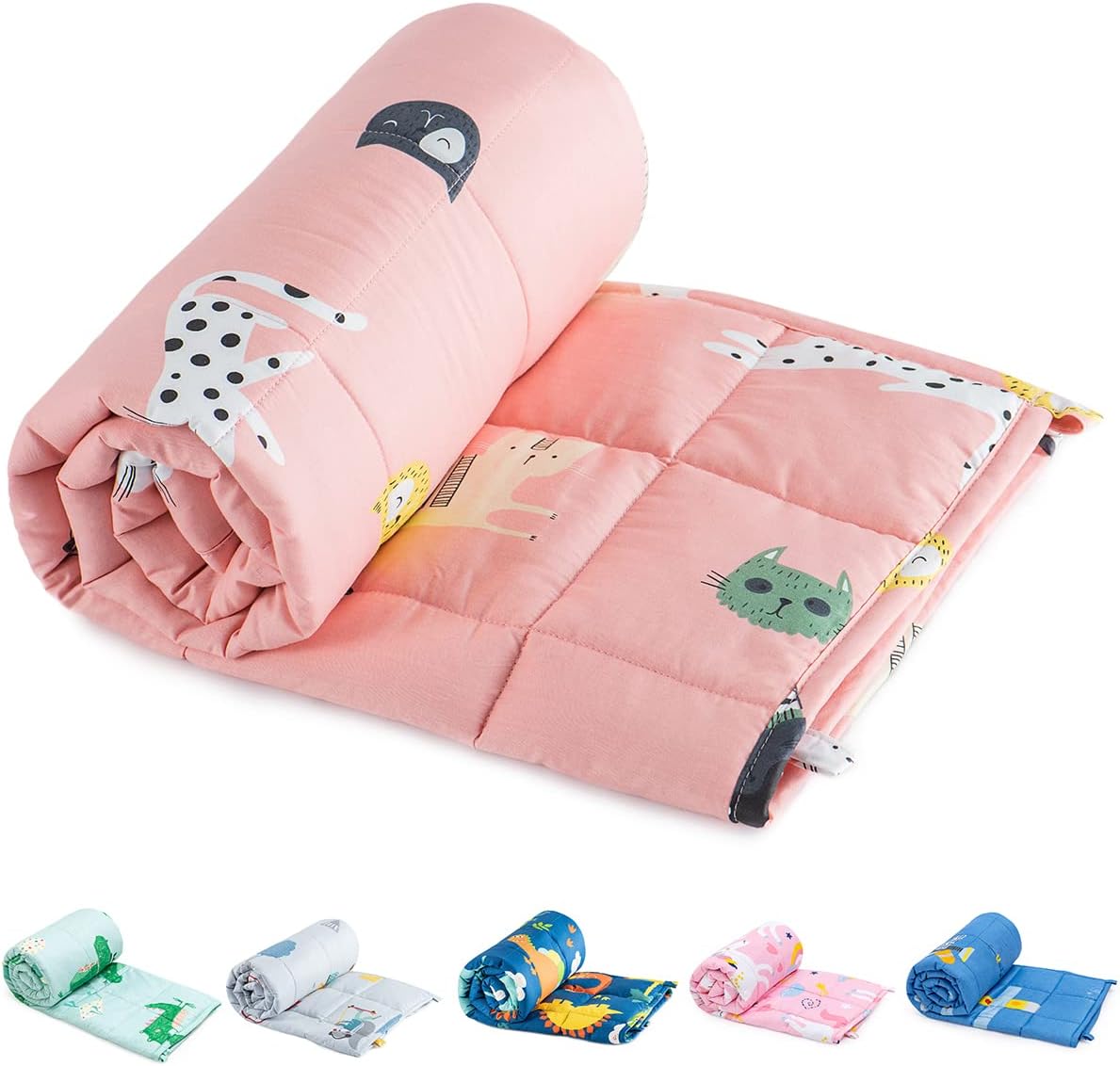 Sivio Weighted Blanket for Calm Sleeping - Soft Cotton Comfort