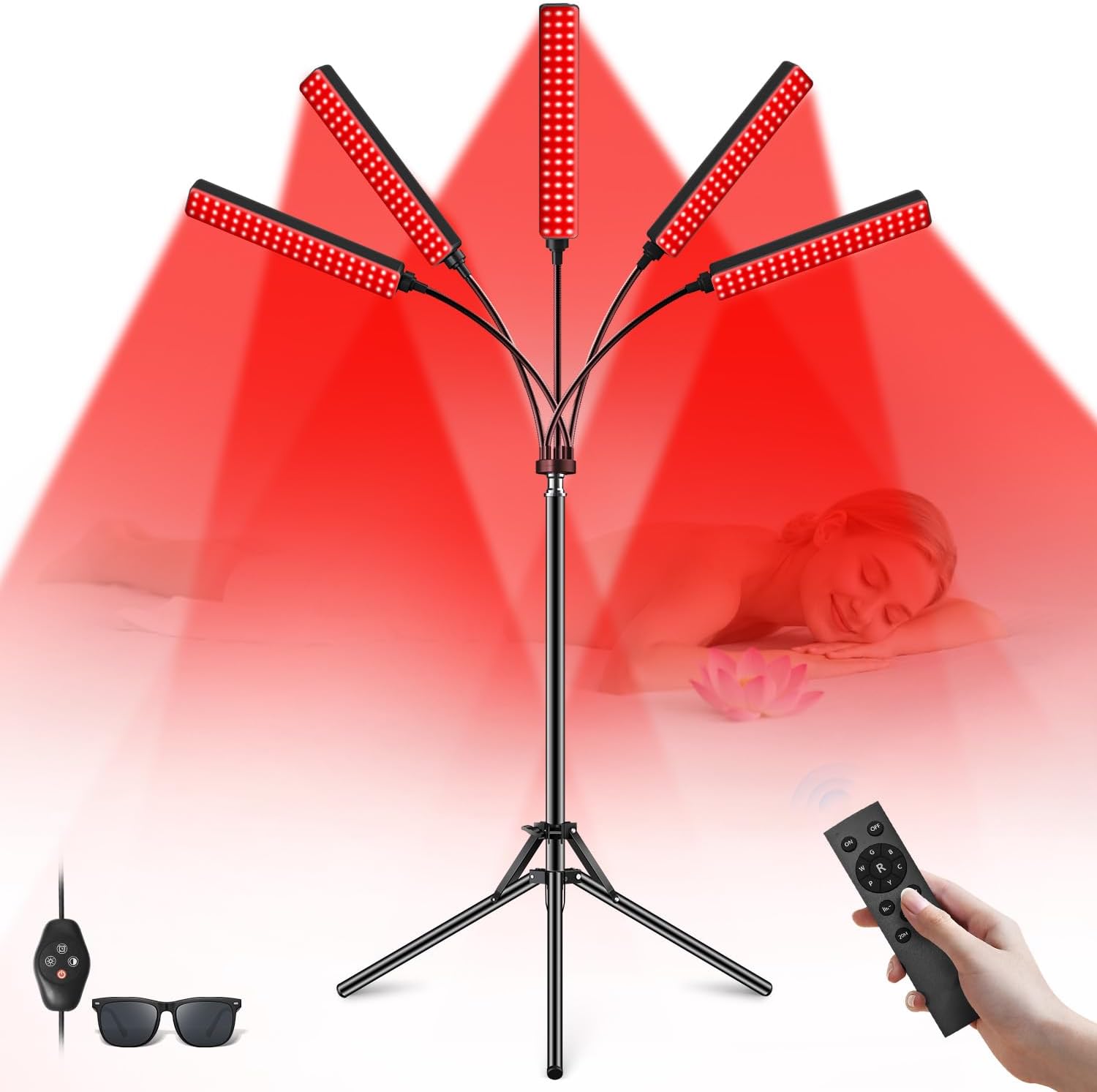 Cholas Red Light Therapy Device for Face and Body Care