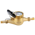 MEASUREMAN 1/2in Pulsed Multi-Jet Gallon Water Meter for Monitoring