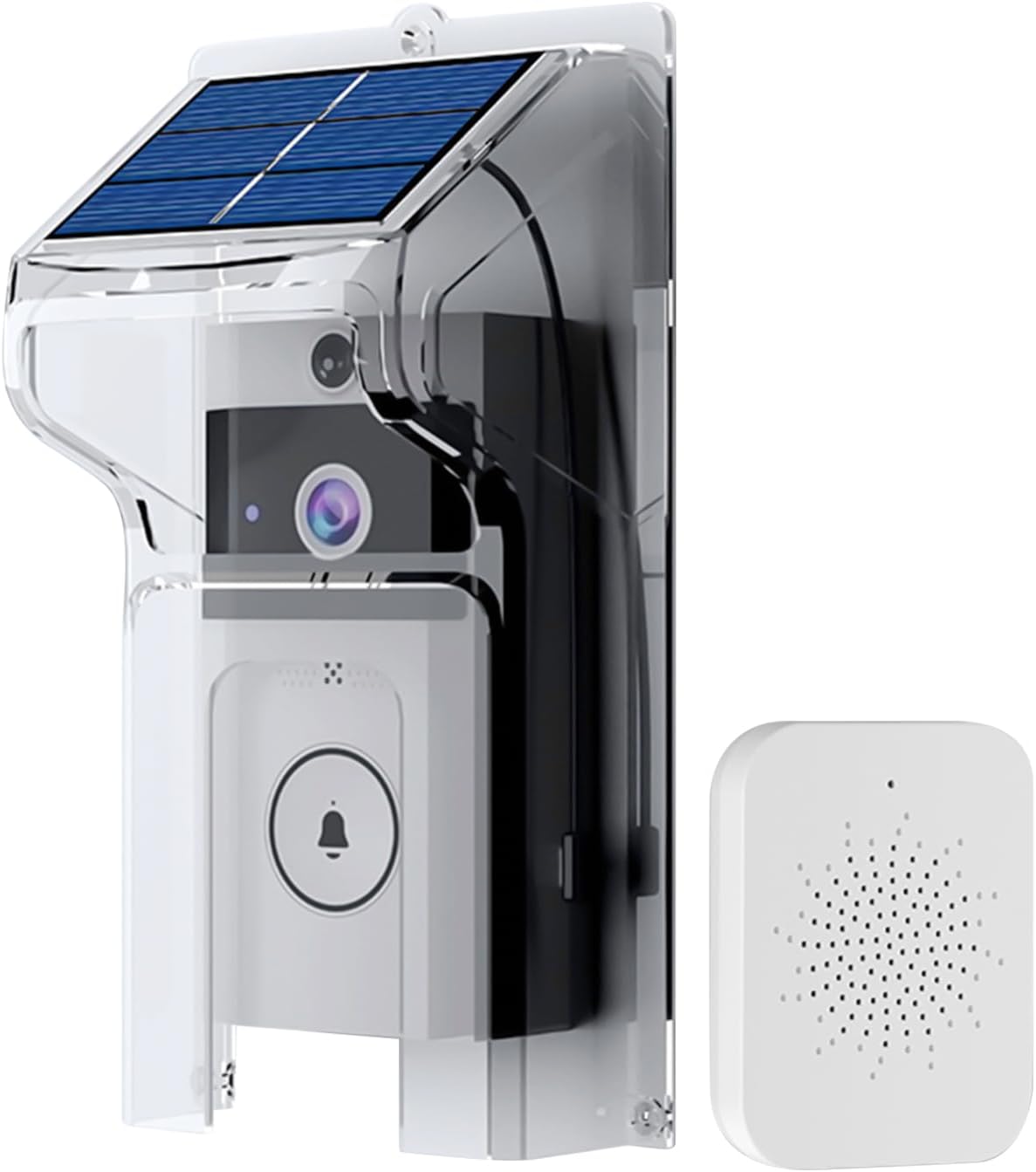 Wireless Doorbell Camera: Solar Powered with Night Vision