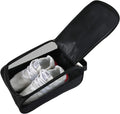 Getfitsoo Black Golf Shoe Bag - Zippered Travel Storage